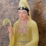Tượng Quan Âm Vàng Ngọc Thạch Anh QA-015